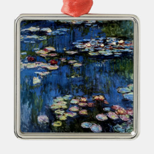 Waterlilies; 1914 metal ornament