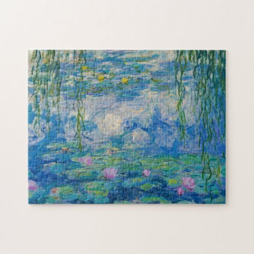 Waterlilies 1916_1919 by Claude Monet Jigsaw Puzzle