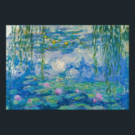 Waterlilies, 1916-1919 by Claude Monet Photo Print<br><div class="desc">Claude Monet - Waterlilies,  1916-1919. Oscar-Claude Monet (1840-1926) was a French painter and founder of impressionist painting who is seen as a key precursor to modernism,  especially in his attempts to paint nature as he perceived it.</div>