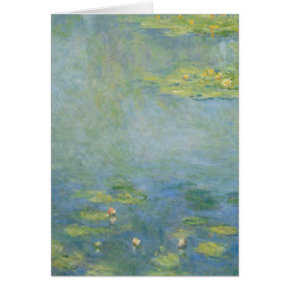 Waterlilies by Claude Monet Cards