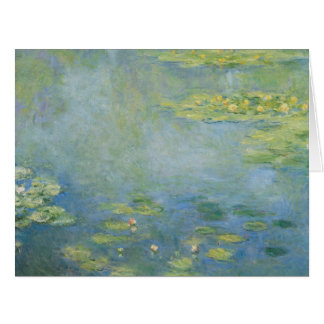 Waterlilies by Claude Monet Cards