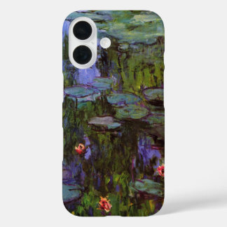 Waterlilies by Claude Monet iPhone 16 Case