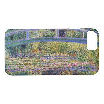 Waterlilies By Claude Monet Iphone 8/7 Case by lazyrivergreetings at Zazzle