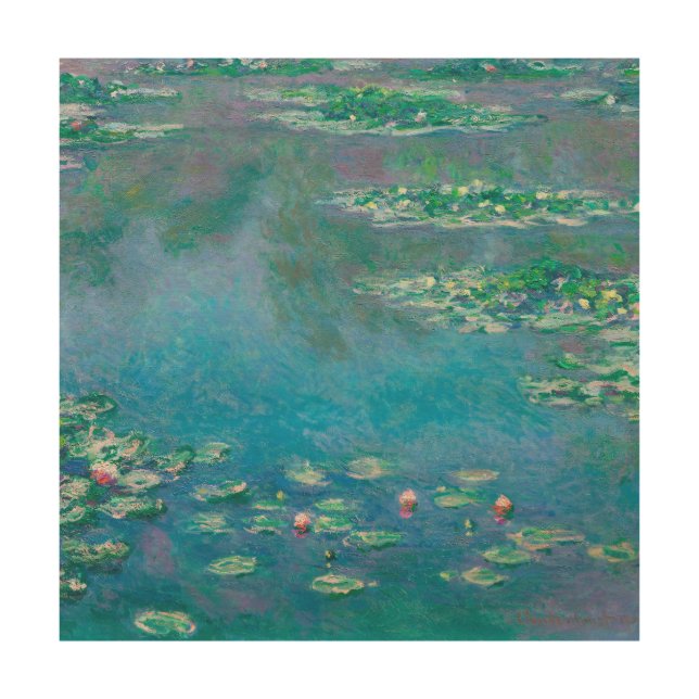 Waterlilies by Claude Monet Fine Art Painting (Front)