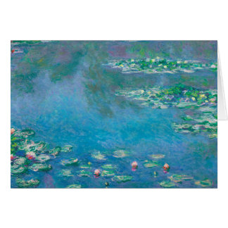 Waterlilies by Claude Monet Fine Art Painting Cards