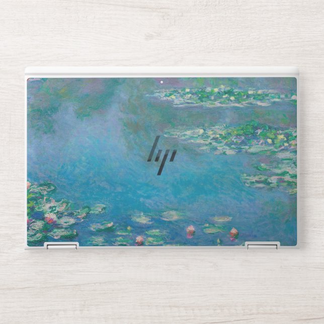 Waterlilies by Claude Monet Fine Art Painting HP Laptop Skin (Front)