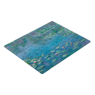 Waterlilies by Claude Monet Fine Art Painting Jigsaw Puzzle
