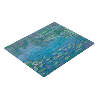 Waterlilies by Claude Monet Fine Art Painting Jigsaw Puzzle
