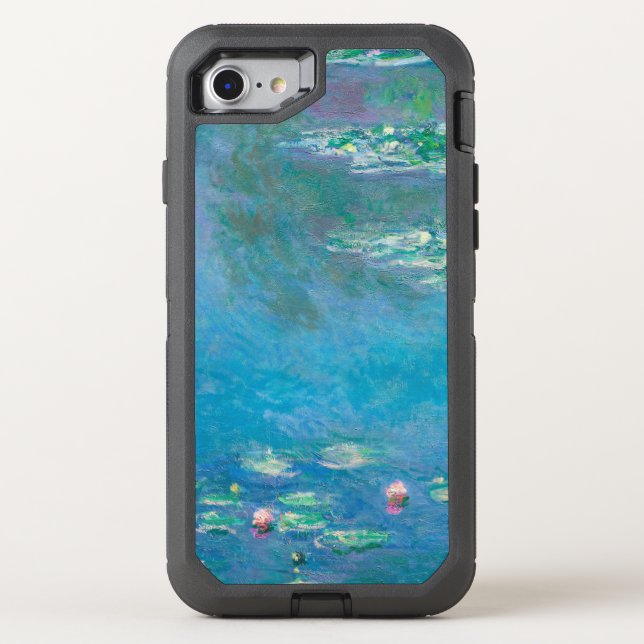 Waterlilies by Claude Monet Fine Art Painting Otterbox iPhone Case (Back)