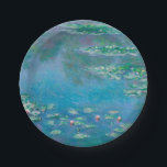 Waterlilies by Claude Monet Fine Art Painting Paper Plates<br><div class="desc">Beautiful masterpiece by Claude Monet - Water Lilies from his garden at Giverny,  France. One of the most famous fine art paintings in art history and a beautiful example of impressionism. This is truly a wonderful artwork and a great gift for art lover.</div>