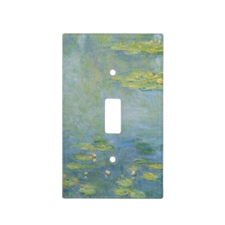 Waterlilies By Claude Monet Light Switch Cover