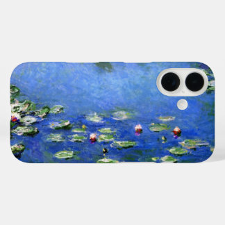 Waterlilies by Claude Monet, Vintage Fine Art iPhone 16 Case