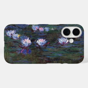Waterlilies by Claude Monet, Vintage Fine Art iPhone 16 Case