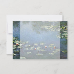 Waterlilies by Claude Monet, Vintage Flowers