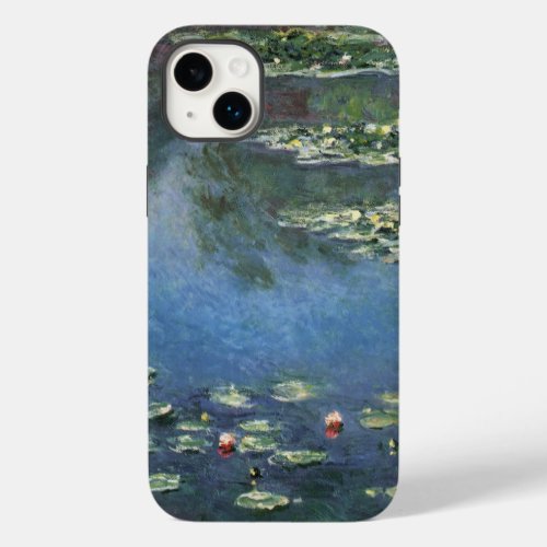 Waterlilies by Claude Monet Vintage Flowers Case_Mate iPhone 14 Plus Case