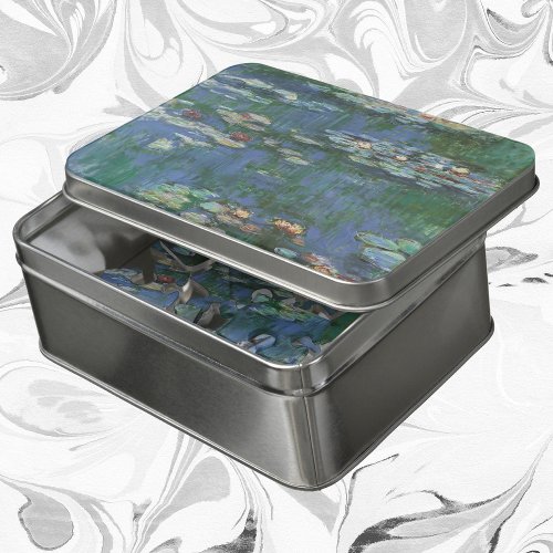 Waterlilies by Claude Monet Vintage Flowers Jigsaw Puzzle