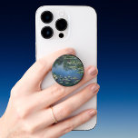 Waterlilies by Claude Monet, Vintage Flowers PopSocket<br><div class="desc">Water Lilies (1906) by Claude Monet is a vintage impressionism fine art landscape floral painting. It is one of many variations of water lily paintings that Monet painted in his flower garden in Giverny, France. Waterlily flowers in a spring season pond. About the artist: Claude Monet (1840-1926) was a founder...</div>