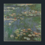 Waterlilies by Claude Monet, Vintage Flowers Wood Wall Decor<br><div class="desc">Waterlilies (1916) by Claude Monet. Water Lilies is a vintage impressionism fine art floral painting. Monet's spring season flower garden in Giverny, France. This landscape is one of many variations of water lily paintings that Monet painted by his pond. About the artist: Claude Monet (1840-1926) was a founder of the...</div>
