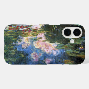 Waterlilies by Claude Monet, Vintage Garden Art iPhone 16 Case