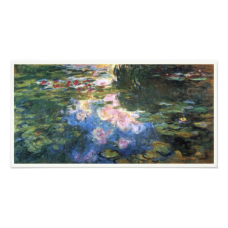 Waterlilies by Claude Monet, Vintage Garden Art Photo Print