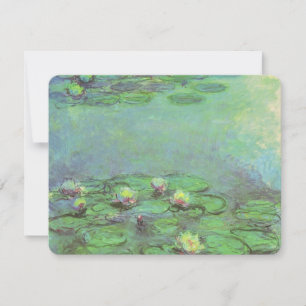 Waterlilies by Claude Monet, Vintage Impressionism