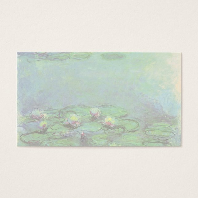 Waterlilies by Claude Monet, Vintage Impressionism (Front)