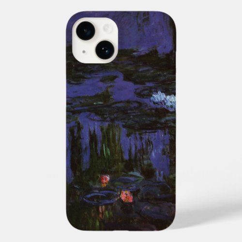 Waterlilies by Claude Monet Vintage Impressionism Case_Mate iPhone 14 Case