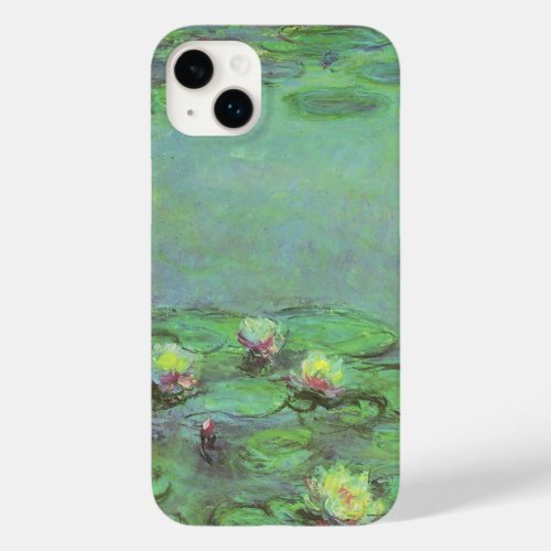 Waterlilies by Claude Monet Vintage Impressionism Case_Mate iPhone 14 Plus Case