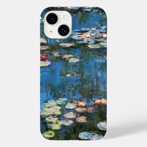 Waterlilies by Claude Monet Vintage Impressionism Case_Mate iPhone 14 Case
