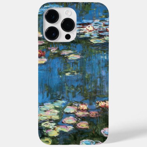 Waterlilies by Claude Monet Vintage Impressionism Case_Mate iPhone 14 Pro Max Case