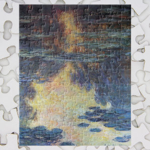 Waterlilies by Claude Monet, Vintage Impressionism Jigsaw Puzzle