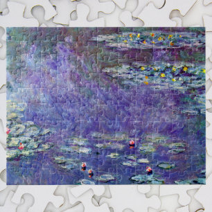 Waterlilies by Claude Monet, Vintage Impressionism Jigsaw Puzzle