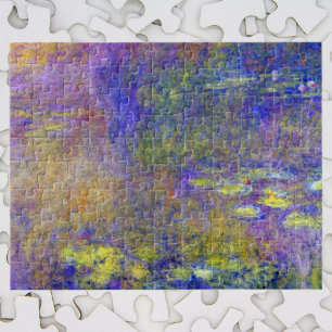 Waterlilies by Claude Monet, Vintage Impressionism Jigsaw Puzzle