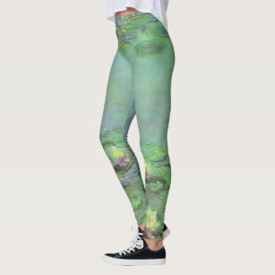 Claude Monet - Le Pont Japonais Leggings for Sale by DevineDesignz