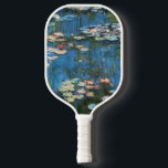 Waterlilies by Claude Monet, Vintage Impressionism Pickleball Paddle<br><div class="desc">Waterlilies (1914) by Claude Monet is a vintage impressionist fine art nature painting. One of many variations of water lily floral paintings that Monet painted by the pond in his flower garden in Giverny, France. About the artist: Claude Monet (1840-1926) was a founder of the French impressionist painting movement with...</div>