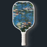 Waterlilies by Claude Monet, Vintage Impressionism Pickleball Paddle<br><div class="desc">Waterlilies (1914) by Claude Monet is a vintage impressionist fine art nature painting. One of many variations of water lily floral paintings that Monet painted by the pond in his flower garden in Giverny, France. About the artist: Claude Monet (1840-1926) was a founder of the French impressionist painting movement with...</div>