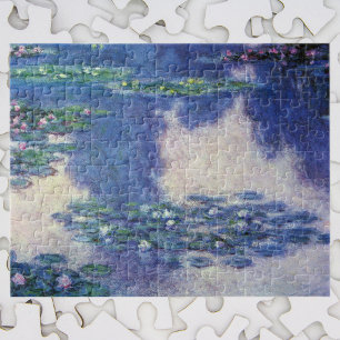 Waterlilies in Pond by Claude Monet, Vintage Art Jigsaw Puzzle