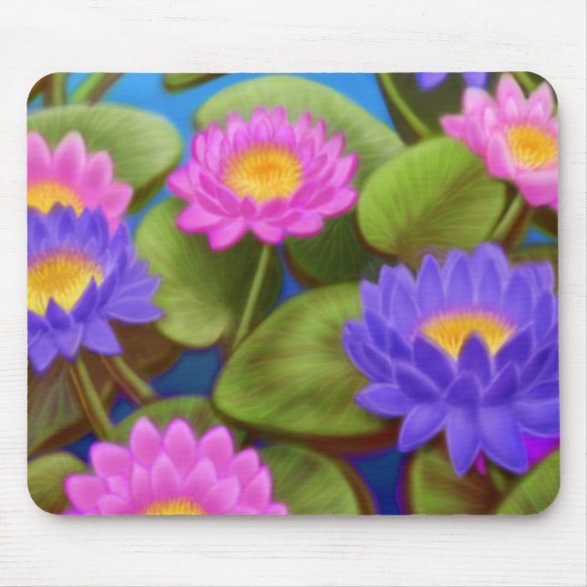 Waterlilies Mousepad (Front)