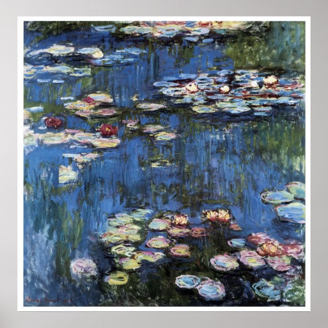 Waterlilies Poster (Front)