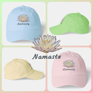 Waterlily Flower Lotus Blossom Pastel Floral Hat