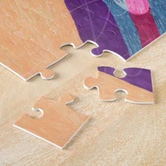 "Waterline" Abstract Art Jigsaw Puzzle