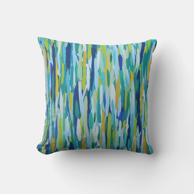 Waterlogged 16 x 16 Outdoor Throw Pillow (Front)