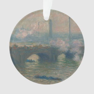 Waterloo Bridge, Gray Day, 1903 (oil on canvas) Ornament