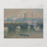 Waterloo Bridge, Gray Day, 1903 (oil on canvas) Postcard