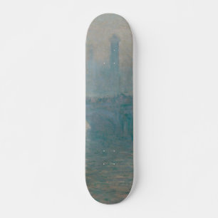 Waterloo Bridge Gray Weather Monet Painting Skateboard