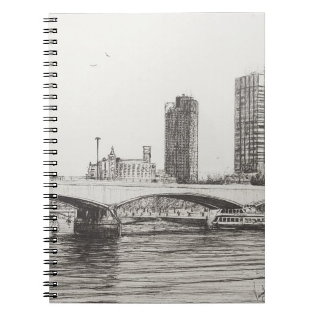 Waterloo Bridge London. 31/10/2006 Notebook (Front)
