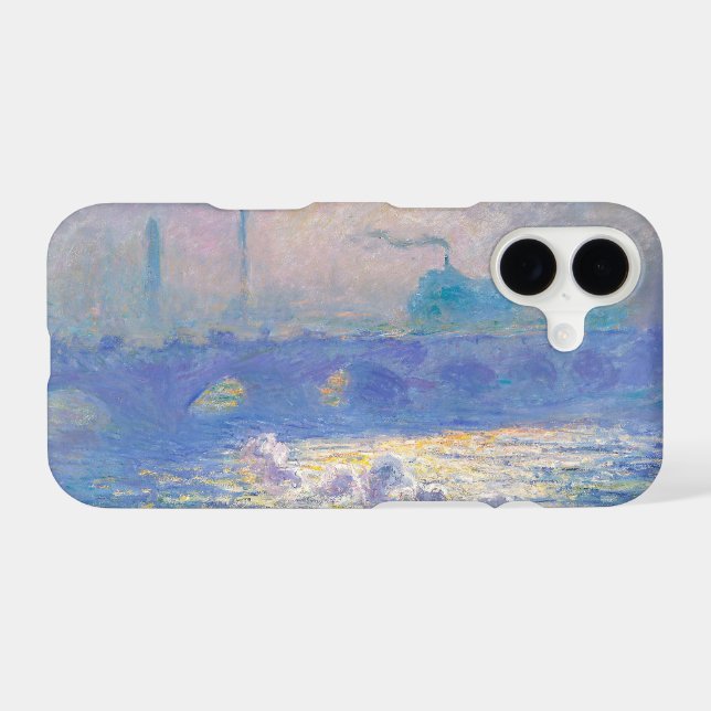 Waterloo Bridge (London), Monet Case-Mate iPhone Case (Back (Horizontal))