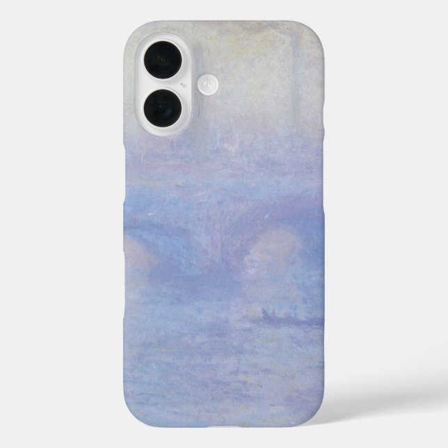 Waterloo Bridge, Mist Effect by Claude Monet Case-Mate iPhone Case (Back)