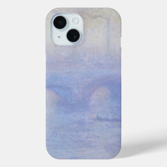 Waterloo Bridge, Mist Effect by Claude Monet Case-Mate iPhone Case (Back)