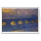 Waterloo Bridge, Overcast Weather by Claude Monet